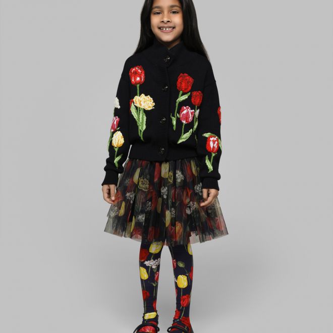 杜嘉班纳女童Back to School系列：意式工艺展现纯真的时尚活力(图4)