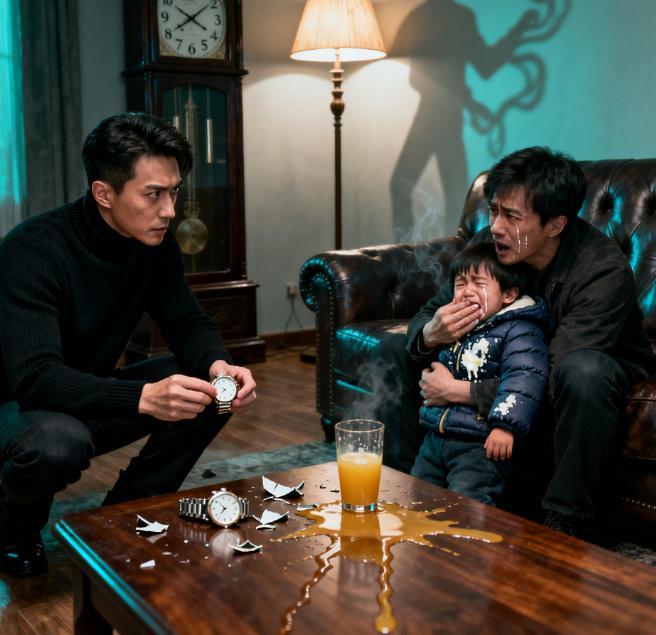 亲戚说我表是80块假货我给他孩子玩被摔坏后拿出购买记录：赔吧(图1)